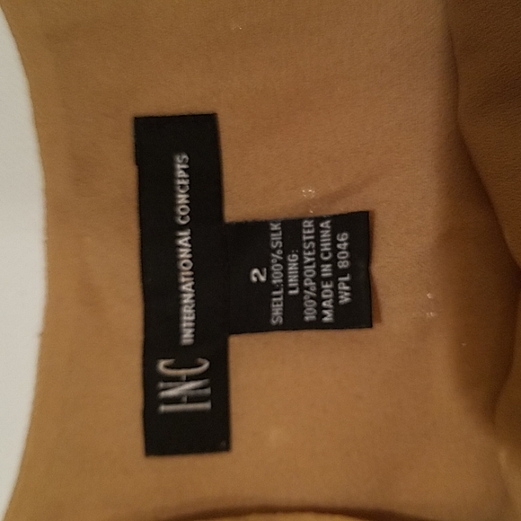 Gold Metallic Sequin and Silk Above Knee Shift Dress Party Dance Prom Sz 2 EUC - Picture 8 of 14